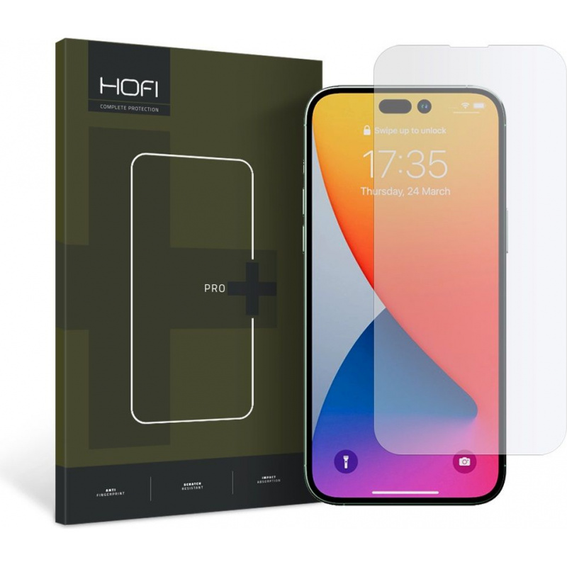 Kup Szkło hartowane Hofi Glass Pro+ Apple iPhone 14 Pro Clear - 9589046924880 - HOFI269 - Homescreen.pl