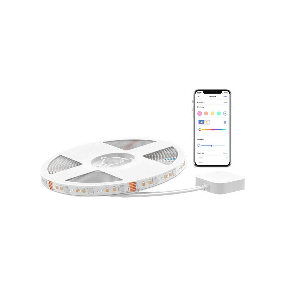 Inteligentna taśma LED RGBW Wi-Fi 5 metrów Meross MSL320 (Homekit)