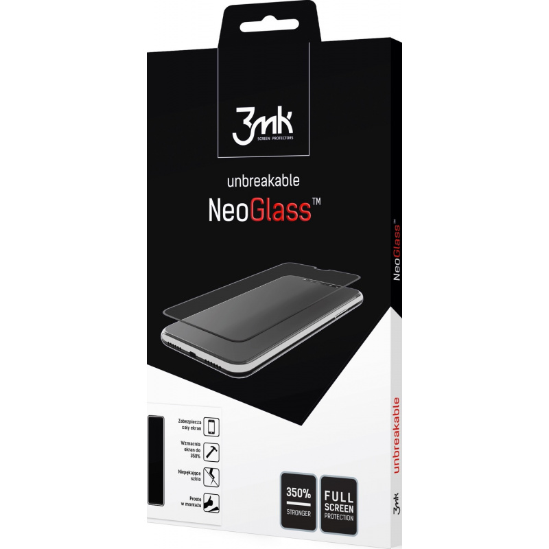 Kup Szkło ochronne 3MK NeoGlass Apple iPhone 14 Pro Max czarne - 5903108487917 - 3MK3993 - Homescreen.pl