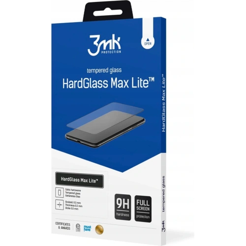 Kup Sklo tvrzené 3MK HardGlass Max Lite Xiaomi 12 Lite černé - 3MK3934 - {ean13} - Sklep Home Screen
