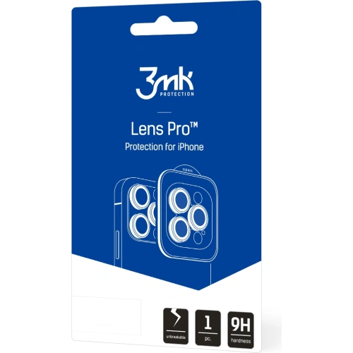 Kup Hybridní sklo na objektiv fotoaparátu 3MK Lens Protection Pro Apple iPhone 14 Plus / 15 Plus stříbrný/silver - 3MK3955 - {ean13} - Sklep Home Screen