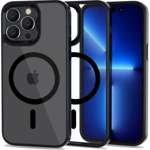 Kup Case Tech-Protect Magmat MagSafe Apple iPhone 14 Pro Max Schwarz/Klar - THP1341 - {ean13} - Sklep Home Screen