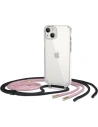 Case Tech-Protect Flexair Chain Apple iPhone 14 Schwarz & Rosa