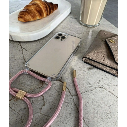 Kup Case Tech-Protect Flexair Chain Apple iPhone 14 Schwarz & Rosa - THP1347 - {ean13} - Sklep Home Screen