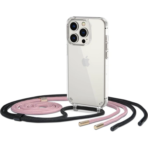 Kup Etui Tech-Protect Flexair Chain Apple iPhone 14 Pro Max Negru & Roz - THP1350 - {ean13} - Sklep Home Screen