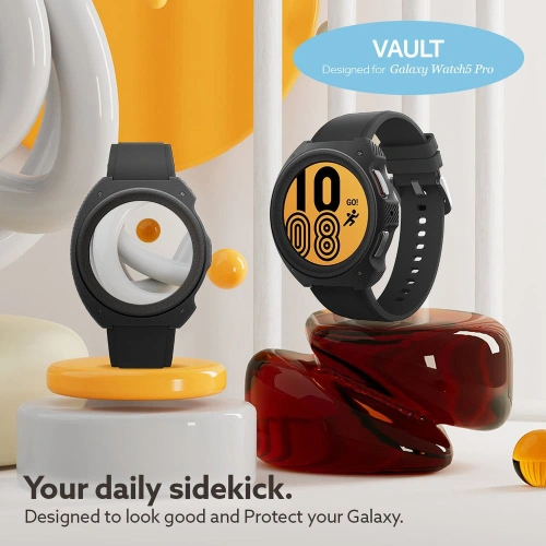 Kup Etui Caseology Vault Samsung Galaxy Watch 5 Pro 45mm Matt Fekete - CSL065 - {ean13} - Sklep Home Screen