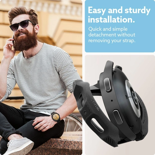 Kup Etui Caseology Vault Samsung Galaxy Watch 5 Pro 45mm Matt Fekete - CSL065 - {ean13} - Sklep Home Screen