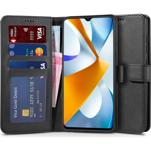 Kup Etui Tech-Protect Wallet Xiaomi POCO C40 Fekete - THP1355 - {ean13} - Sklep Home Screen