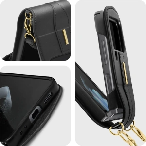 Kup Etui Spigen Lienar Calin Samsung Galaxy Z Flip 4 Fekete - SPN2328 - {ean13} - Sklep Home Screen