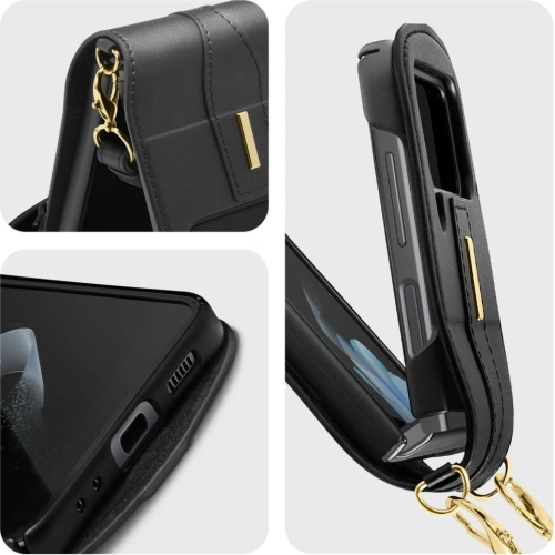 Kup Case Spigen Lienar Calin Samsung Galaxy Z Flip 4 Schwarz - SPN2328 - {ean13} - Sklep Home Screen