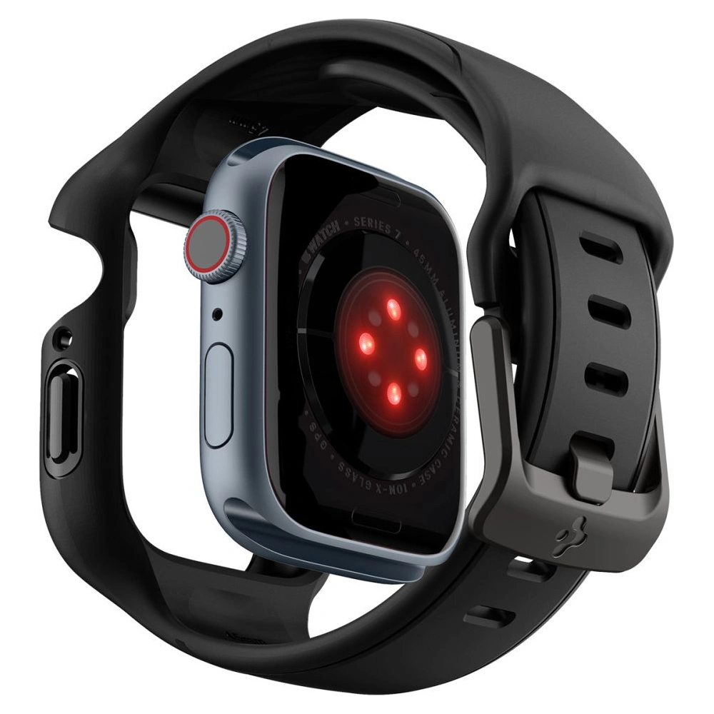 Pasek Spigen Liquid Air Pro Apple Watch 4/5/6/7/8/9/SE 44/45mm Black