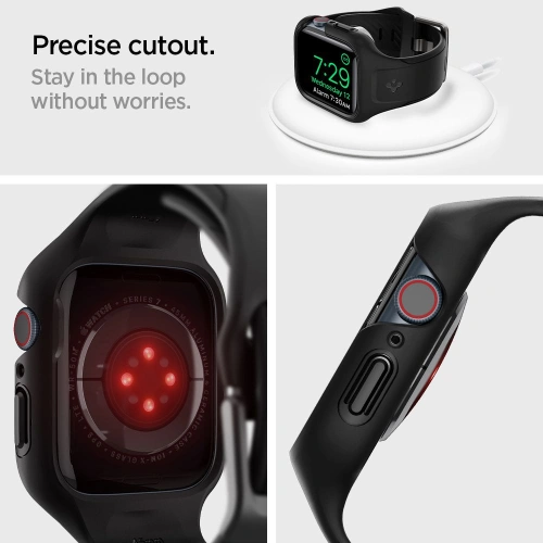Kup Pasek Spigen Liquid Air Pro Apple Watch 4/5/6/7/8/9/SE 44/45mm Negru - SPN2329 - {ean13} - Sklep Home Screen
