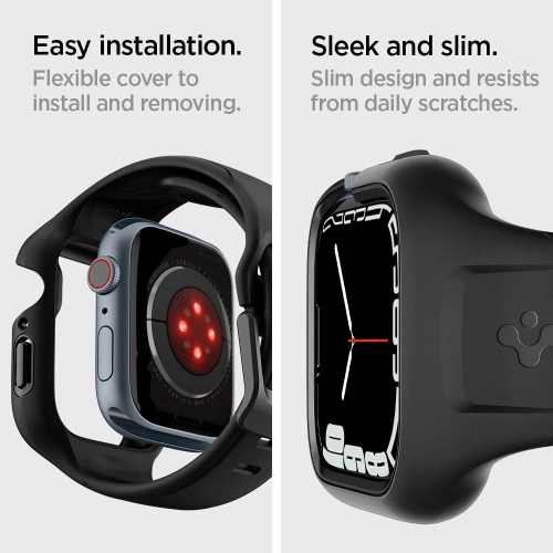 Kup Pasek Spigen Liquid Air Pro Apple Watch 4/5/6/7/8/9/SE 44/45mm Černý - SPN2329 - {ean13} - Sklep Home Screen
