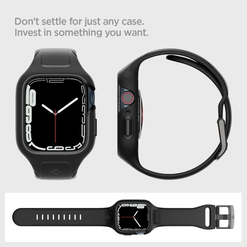 Kup Pasek Spigen Liquid Air Pro Apple Watch 4/5/6/7/8/9/SE 44/45mm Negru - SPN2329 - {ean13} - Sklep Home Screen