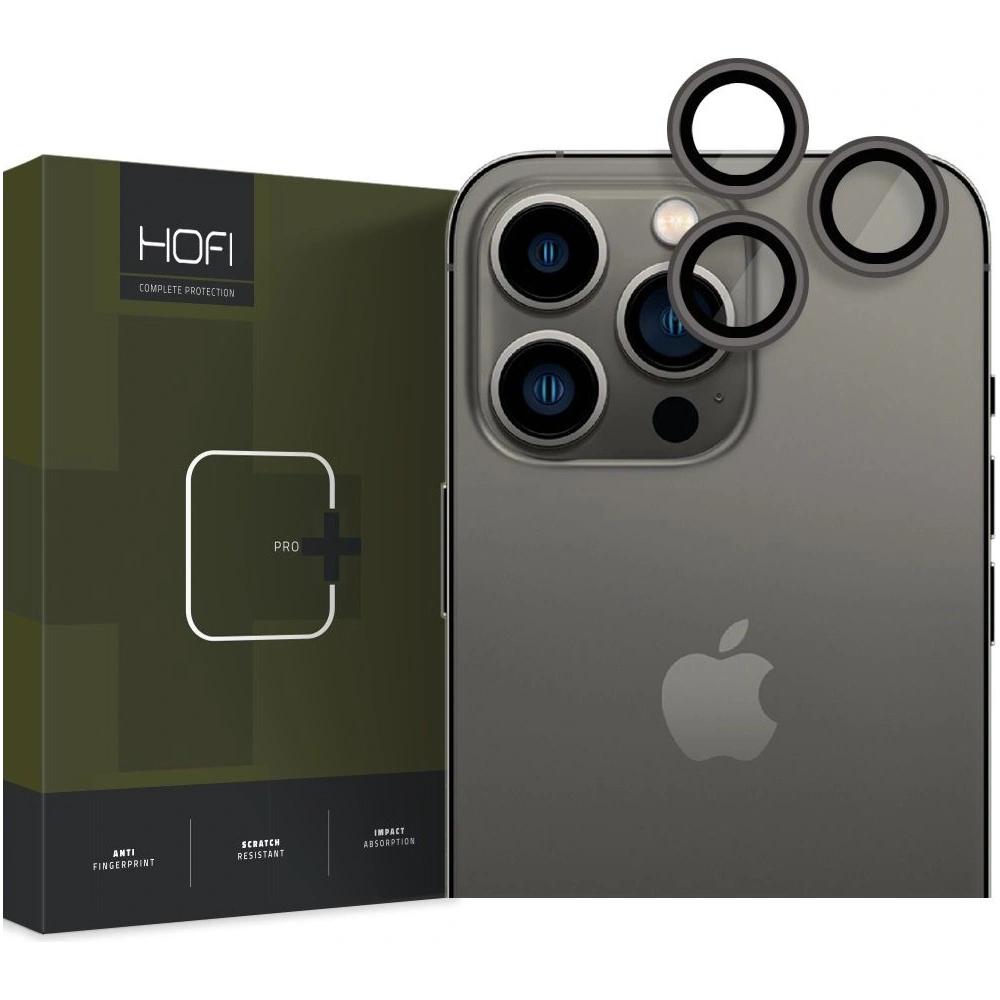Szkło na obiektyw aparatu Hofi Camring Pro+ Apple iPhone 14 Pro/14 Pro Max Black