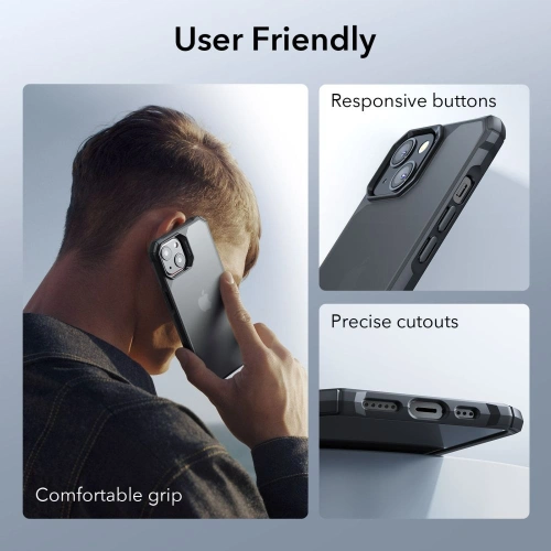 Kup Etui ESR Air Armor Apple iPhone 14/13 Negru Înghețat - ESR509 - {ean13} - Sklep Home Screen