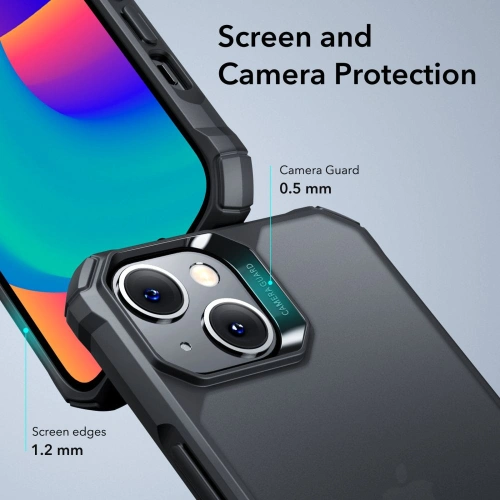 Kup Case ESR Air Armor Apple iPhone 14/13 Frosted Black - ESR509 - {ean13} - Sklep Home Screen