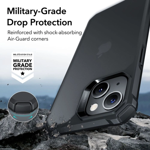 Kup Etui ESR Air Armor Apple iPhone 14/13 Frosted Black - ESR509 - {ean13} - Sklep Home Screen