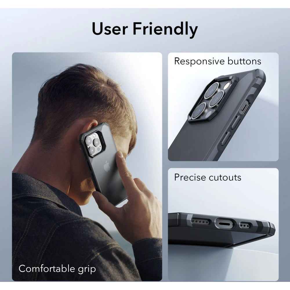 Etui ESR Air Armor Apple iPhone 14 Pro Max Frosted Black