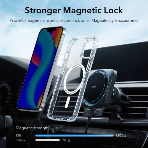 Kup Etui ESR Krystec Halolock MagSafe Apple iPhone 14/13 Clear - ESR521 - {ean13} - Sklep Home Screen
