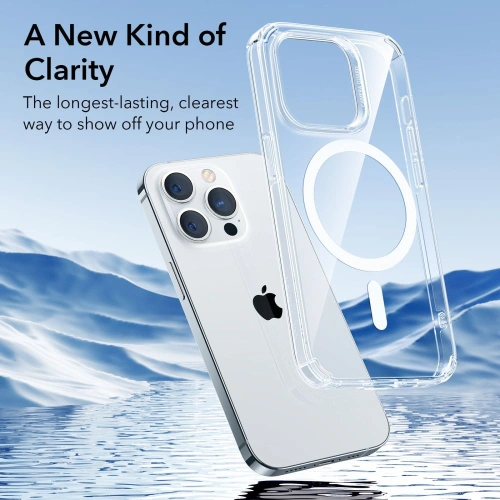 Kup Etui ESR Krystec Halolock MagSafe Apple iPhone 14 Pro Clear - ESR522 - {ean13} - Sklep Home Screen