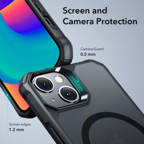 Kup Etui ESR Air Armor Halolock MagSafe Apple iPhone 14/13 Negru Satinat - ESR526 - {ean13} - Sklep Home Screen