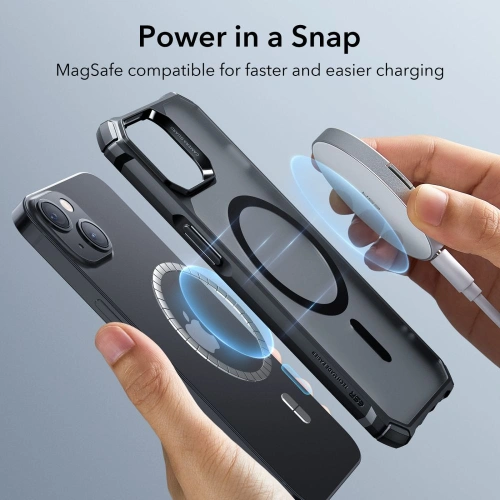 Kup Etui ESR Air Armor Halolock MagSafe Apple iPhone 14/13 Negru Satinat - ESR526 - {ean13} - Sklep Home Screen