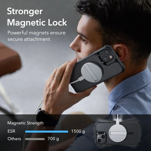 Kup Etui ESR Air Armor Halolock MagSafe Apple iPhone 14/13 Negru Satinat - ESR526 - {ean13} - Sklep Home Screen