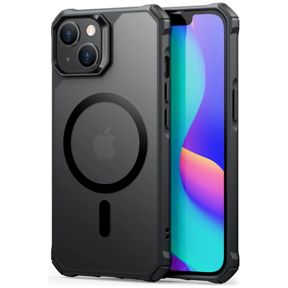 Etui ESR Air Armor Halolock MagSafe Apple iPhone 14 Plus / 15 Plus Frosted Black