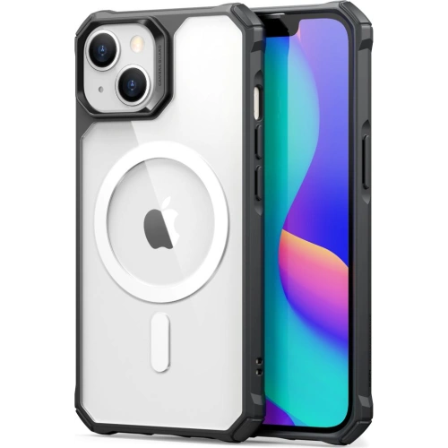 Kup Etui ESR Air Armor Halolock MagSafe Apple iPhone 14/13 Clar/Negru - ESR530 - {ean13} - Sklep Home Screen
