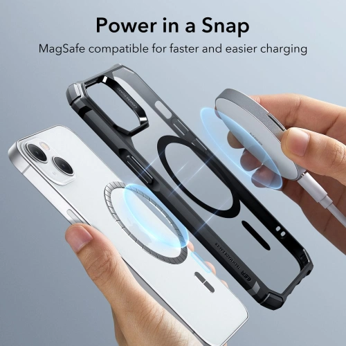 Kup Etui ESR Air Armor Halolock MagSafe Apple iPhone 14/13 Clear/Black - ESR530 - {ean13} - Sklep Home Screen