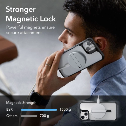 Kup Etui ESR Air Armor Halolock MagSafe Apple iPhone 14/13 Clar/Negru - ESR530 - {ean13} - Sklep Home Screen