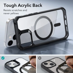 Etui ESR Air Armor Halolock MagSafe Apple iPhone 14 Plus / 15 Plus Clear/Black