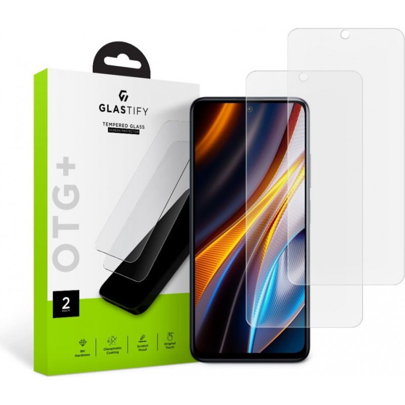 Kup Szkło hartowane Glastify OTG+ Xiaomi POCO X4 GT Clear - 9589046924323 - GST025 - Homescreen.pl