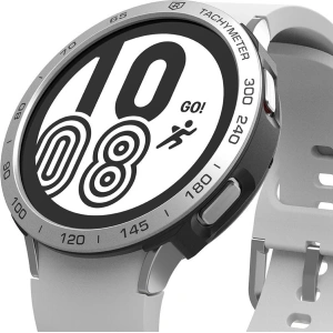 Kup Nakládka Ringke Bezel Styling 44-10 + etui Ringke Air Sports Samsung Galaxy Watch 4 44mm Fekete/Ezüst - RGK1655 - {ean13} - Sklep Home Screen