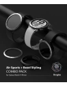 Kup Überzug Ringke Bezel Styling 44-10 + Case Ringke Air Sports Samsung Galaxy Watch 4 44mm Schwarz/Silber - RGK1655 - {ean13} - Sklep Home Screen