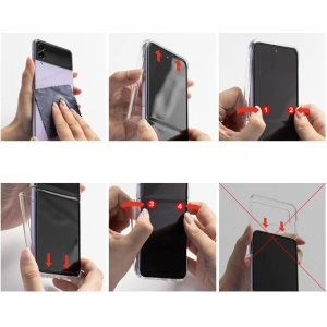Kup Etui Ringke Slim Hinge Samsung Galaxy Z Flip 4 Clear - RGK1656 - {ean13} - Sklep Home Screen