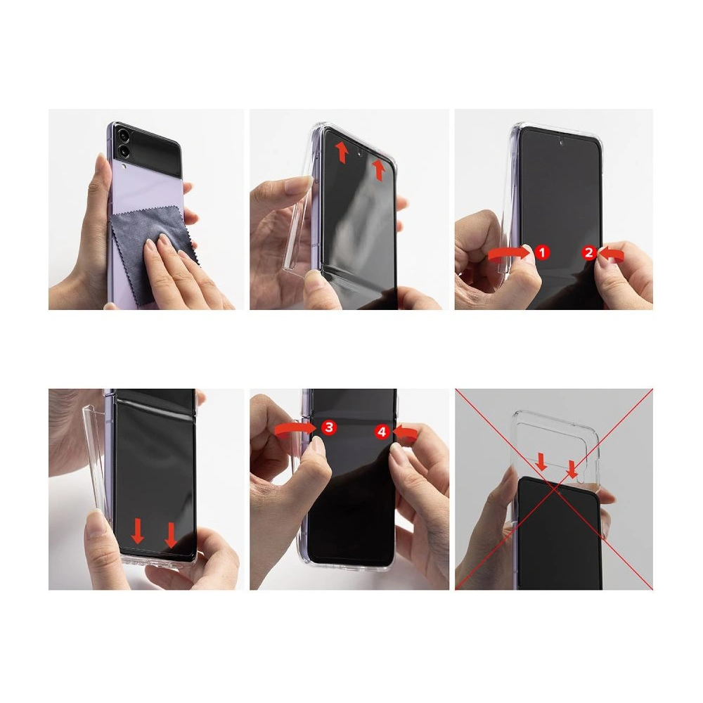 Etui Ringke Slim Hinge Samsung Galaxy Z Flip 4 Clear