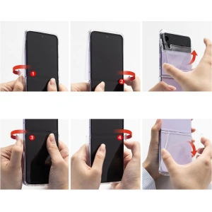 Kup Etui Ringke Slim Hinge Samsung Galaxy Z Flip 4 Clear - RGK1656 - {ean13} - Sklep Home Screen