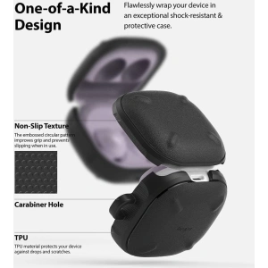 Kup Case Ringke Onyx Samsung Galaxy Buds 2 Pro/2/Live/Pro Schwarz - RGK1657 - {ean13} - Sklep Home Screen
