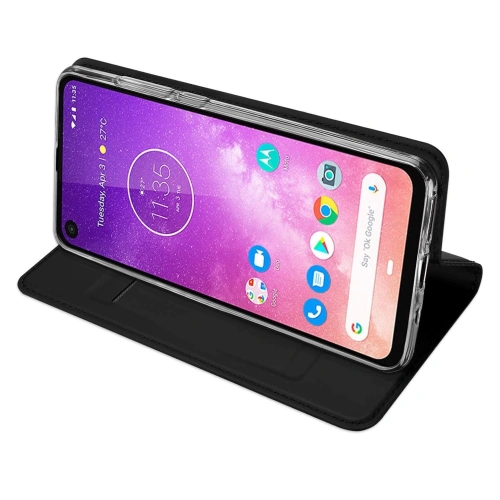 Kup Etui DuxDucis SkinPro Motorola One Vision Fekete - DDS285BLK - {ean13} - Sklep Home Screen
