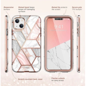 Kup Etui Supcase Cosmo Apple iPhone 14 Plus / 15 Plus Marmură - SPC288 - {ean13} - Sklep Home Screen
