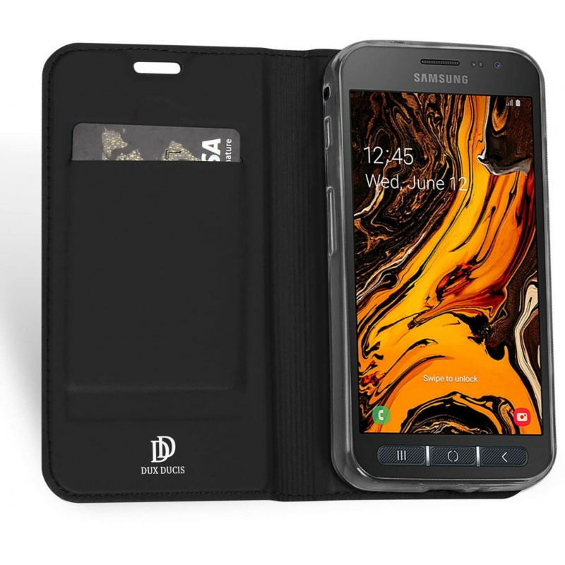 Kup Etui DuxDucis SkinPro Samsung Galaxy Xcover 4S Black - 6934913077429 - DDS286BLK - Homescreen.pl