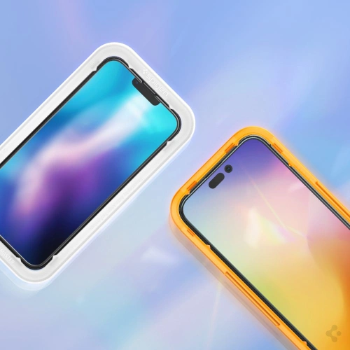 Kup Szkło hartowane Spigen GLAS.tR Slim AlignMaster Apple iPhone 14 Pro Max Black [2 PACK] - SPN2340 - {ean13} - Sklep Home Screen