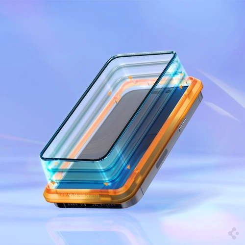 Kup Edzett üveg Spigen GLAS.tR Slim AlignMaster Apple iPhone 14 Pro Fekete [2 PACK] - SPN2341 - {ean13} - Sklep Home Screen