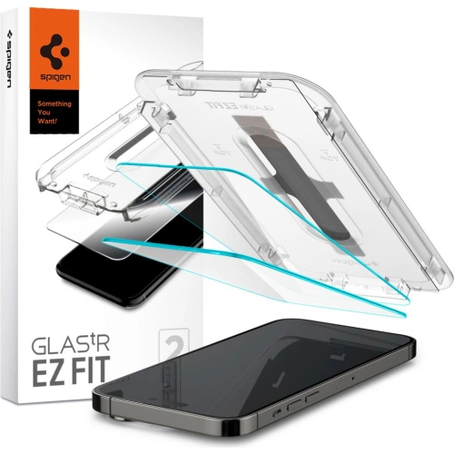 Kup Szkło hartowane Spigen GLAS.tR ez Fit Apple iPhone 14 Pro Clear [2 PACK] - SPN2343 - {ean13} - Sklep Home Screen