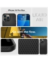 Kup Case Spigen Liquid Air Apple iPhone 14 Pro Max Matt Schwarz - SPN2348 - {ean13} - Sklep Home Screen