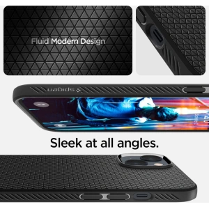 Etui Spigen Liquid Air Apple iPhone 14 Plus / 15 Plus Matte Black