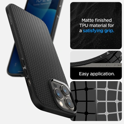Kup Etui Spigen Liquid Air Apple iPhone 14 Pro Matt Fekete - SPN2350 - {ean13} - Sklep Home Screen