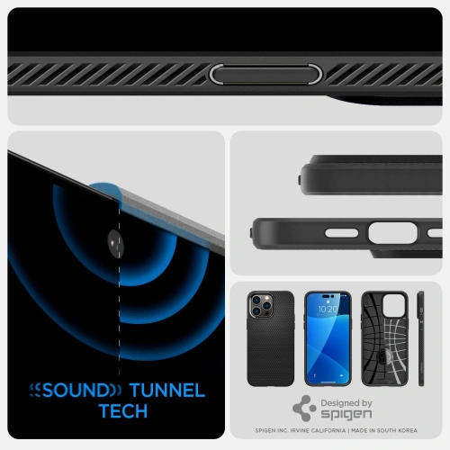 Kup Etui Spigen Liquid Air Apple iPhone 14 Pro Matt Fekete - SPN2350 - {ean13} - Sklep Home Screen